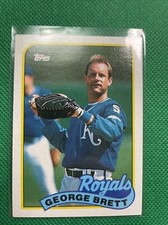 1989 Topps George Brett #200 Hall Of Fame Kansas City Royals