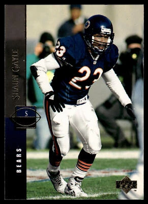 1994 Upper Deck Shaun Gayle #154 Chicago Bears Football Card - Image 1 of 2