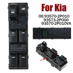 ABS Car Window Master Control Switch 93570-2P100 For KIA Sorento 2010-2014  - Picture 1 of 7
