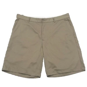 GREG NORMAN Golf Performance Shorts Herren Gr. 38 Khaki Freizeit Dad Blokecore LESEN - Bild 1 von 14
