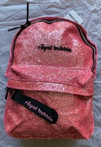 Zaino Fashion Royal, marca Royal Bubble glitter rosa grande con gadget - Imagen 1 de 2