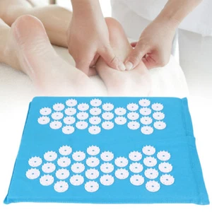 Acupuncture Mat Foot Massage Mats Cushion For Foot Care Muscle Pain Fatigue PSG - Picture 1 of 10