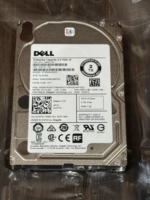 CK3MN DELL SEAGATE 2TB 6G SATA7.2K 2.5" SFF HDD HARD DRIVE ST2000NX0403 - Image 1 of 4