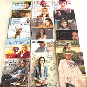 Noro Leisure Arts Knitting Crochet Pattern Book YOU CHOOSE Annies Attic Booklet - Picture 1 of 58