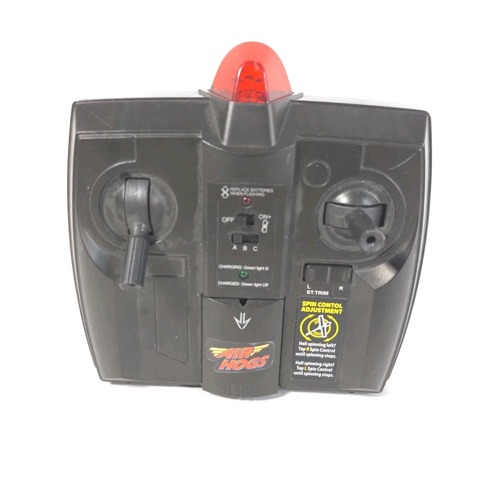 AIR HOGS  OEM Black 00904GSLGP  REMOTE CONTROLLER ONLY NOT TESTED  Parts Only - Image 1 of 4