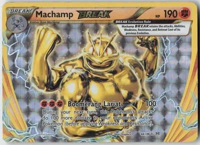 Damaged Holo Machamp BREAK 60/108 Rare BREAK XY - Evolutions - Image 1 of 2