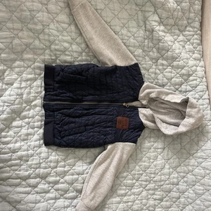 Boys Quicksilver Zip Up Hoodie Size 4T - Picture 1 of 4