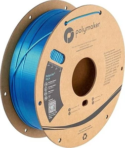 Filamento PLA de seda de doble color Polymaker 1,75 mm azul-verde, coextrusión PLA brillante - Imagen 1 de 2