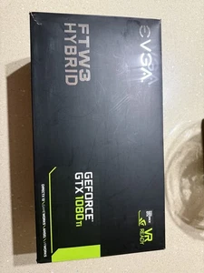 @RARE@ EVGA GEFORCE GTX 1080Ti 11GB FTW3 HYBRID VR READY - Picture 1 of 6