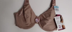 NEW PLAYTEX SECRETS 38C TOFFE #4505 Black Uplifting Shaping BRA UNDERWIRE LINED  - Picture 1 of 13