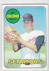 1969 Topps #246 JOE COLEMAN Washington Senators EX-EXMINT **free shipping** - Picture 1 of 2