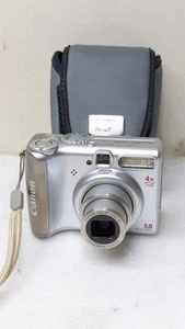 Canon PowerShot A530 5.0 MP 4x Optical Zoom Compact Digital Camera | Tested - Picture 1 of 9