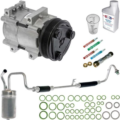 Compresor de aire acondicionado Omega para Ford Taurus Mercury Sable con kit de reparación de aire acondicionado Foto 1 de 2
