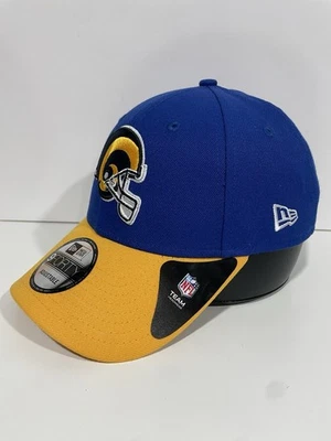 LOS ANGELES RAMS New Era 9Forty CASCO RETRO LA LIGA AJUSTABLE Sombrero Gorra Azul Foto 1 de 4