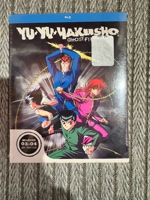 Sealed New Yu Yu Hakusho Ghost Files Seasons 3 + 4 Episodes Box Set Blu-Ray - Image 1 of 2