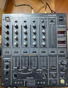 pioneer DJM-500 4-channel performance mixer DJ Mixer Black Vintage Used Japan - Picture 1 of 12
