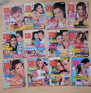 Bravo Girl Zeitschrift, 90er, Gemischt, 1995-1999, 12 Magazine - Bild 1 von 3