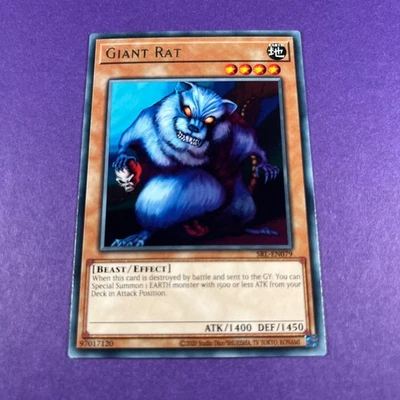 SRL-EN079 Giant Rat Rare 25th Anniversary Edition Yugioh Card Trading Card - Image 1 of 4
