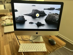 2015 Apple iMac 21.5" Desktop - Core i5 2.8GHz - 8GB 256GB SSD - macOS Monterey - Picture 1 of 2