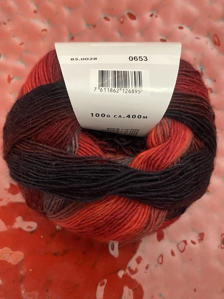 Lang Yarns Jawoll Magic Degrade Superwash 1PK COL 85.0028 Wool + Nylon Blend - Image 1 of 3