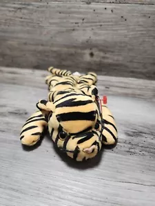 STRIPES THE TIGER Rare Retired 1995 Ty Beanie Baby Tag Errors and PVC Pellets - Bild 1 von 8
