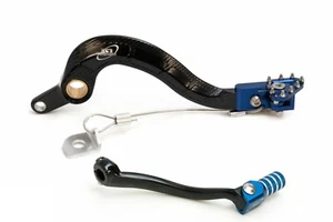 AS3 GEAR LEVER REAR BRAKE PEDAL for YAMAHA YZ 450 F 2010-2013 WR 450 F 2012-2015 - Picture 1 of 8
