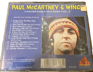Paul McCartney & Wings Ultra Rare Cd!! 1994! Unsurpassed Masters Vol 2! - Picture 1 of 4