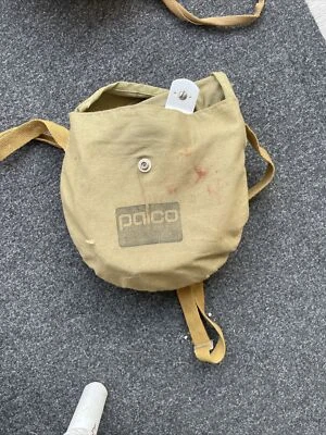 Vintage Palco Mess Kit With Green Canvas Bag Aluminum Camping - Image 1 of 4