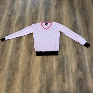 JACK AND JONES KNIT V-NECK LAVENDER SIZE Small - Picture 1 of 5