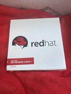 Red Hat Enterprise LINUX version 4 on CD - Open Box Old Stock - Image 1 of 4