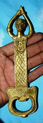 Tribal Man Shape Bottle Cap Opener Golden Brass Finish Handmade Soda Opener MD16 - Image 1 of 4