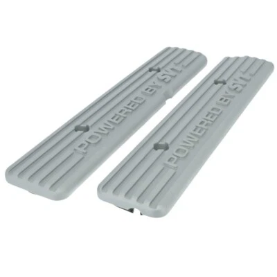 1999-14 MUSTANG FORD PERFORMANCE "POWERED BY SVT" COIL COVERS MACHINED ALUMINUM - Image 1 of 4