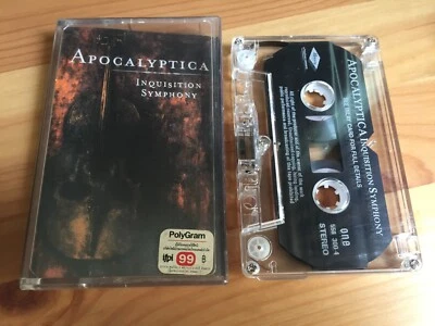 Apocalyptica Inquisition Symphony Cassette Tape (Mercury 1998) Classical Foto 1 de 3