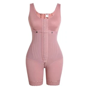 Fajas Colombianas Etapa 2 Prendas moldeadoras posquirúrgicas BBL Body rosa modelador de cuerpo - Imagen 1 de 11