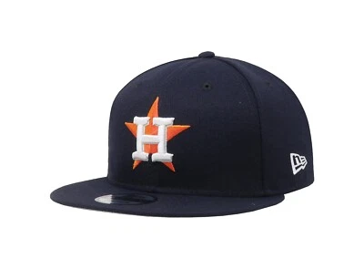 New Era 9Fifty Men's Cap Houston Astros World Series 2017 Navy Blue Snapback Hat