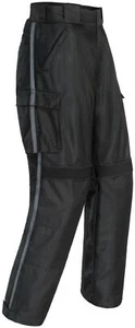 Pantalones de motocicleta Tourmaster Flex LE Airflow Over Boot para hombre negros - Imagen 1 de 2