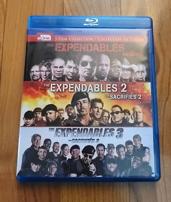 the expendables 3 flim collection pre-owned blue-ray rated R action/adventure - Image 1 of 4