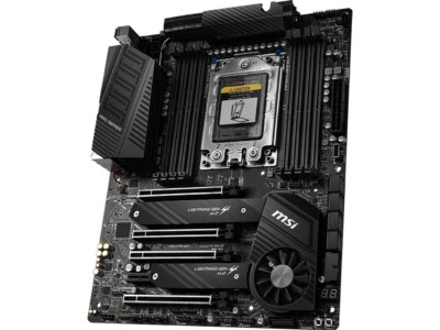 MSI TRX40 PRO WIFI AMD sTRX4 2×M.2 3-Way CrossFireX SLI ATX MOTHERBOARD - Image 1 of 4