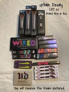 Lote de Maquillaje Urban Decay: Juego de 20 Sombras de Ojos, Delineadores y Pinceles Nuevo en Caja - Imagen 1 de 5