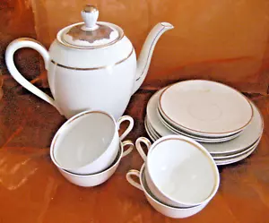 Kronester Bavaria Porzellan Kaffeeservice Kaffeekanne & Gedecke - Bild 1 von 5
