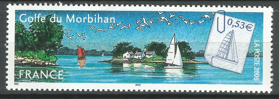 FRANCE 2005 - Série Touristique. Golfe du Morbihan - n° YT 3783 MNH ** - Image 1 of 1