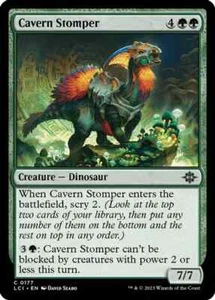 4x Magic: The Gathering Cavern Stomper 177 Common Regular NM LCI - Picture 1 of 1
