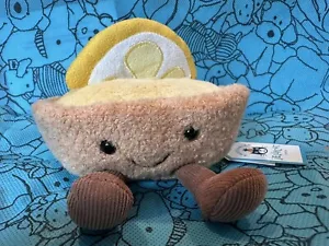 JellyCat Amuseables Collette Tarte Au Citron Pastry Plush NWT - Picture 1 of 4