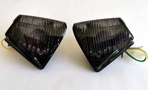 LED Komplettset schwarz Honda VFR 750 RC36 1990-1997 smoked LED set - Picture 1 of 5