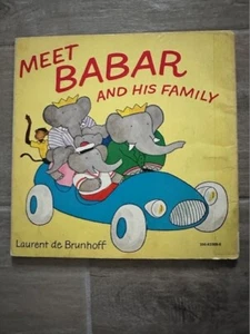 Meet Babar And His Family : Laurent De Brunhoff : 1973 Best Book Club PB TX - Bild 1 von 5