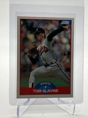 1989 Score Tom Glavine Baseball Card #442 Mint FREE SHIPPING - Image 1 of 3