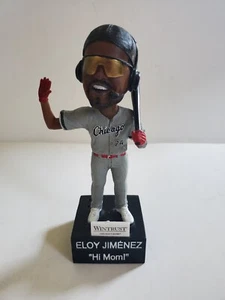 Eloy Jimenez Talking Bobblehead HI MOM Chicago White Sox - Picture 1 of 8
