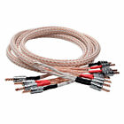 high-fidelity 12tc 8n OCC speaker cable CMC red copper plated Z- plug 24 wires