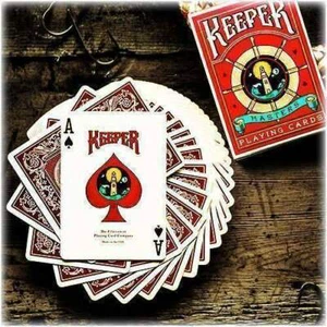Mazzo di carte Keeper Deck (Marked) - Red by Ellusionist