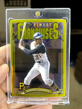 2023 Topps Finest Flashbacks Franchises Gold SSP Roberto Clemente